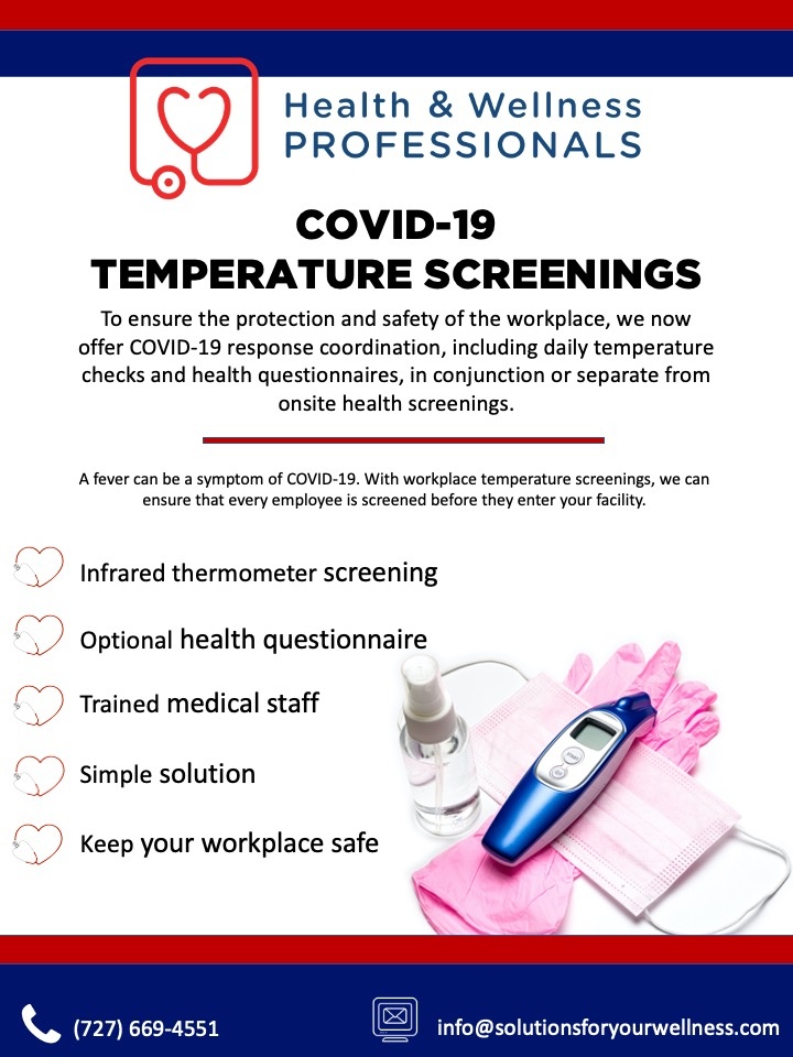 COVID-19 Temperature Screenings